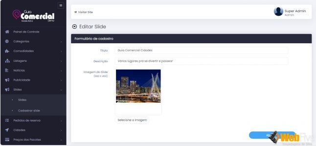 Módulo Slide Guia 8